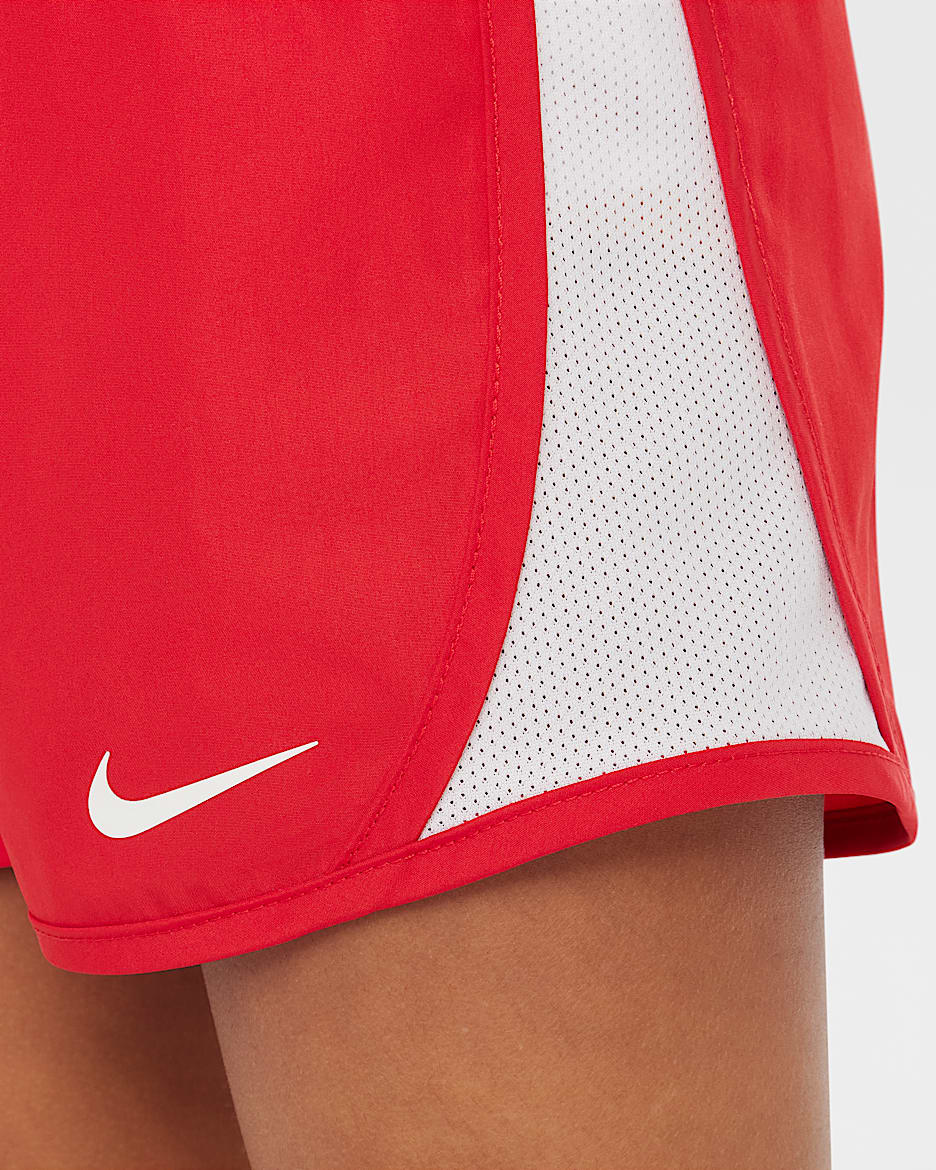 Nike Dri-FIT Tempo Little Kids' Shorts - University Red