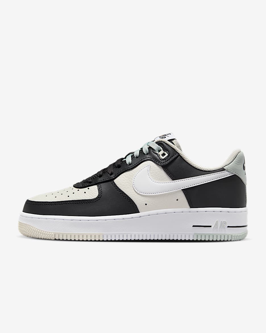 Nike Air Force 1 '07 LV8 Men's Shoes - Black/Phantom/White/Light Silver