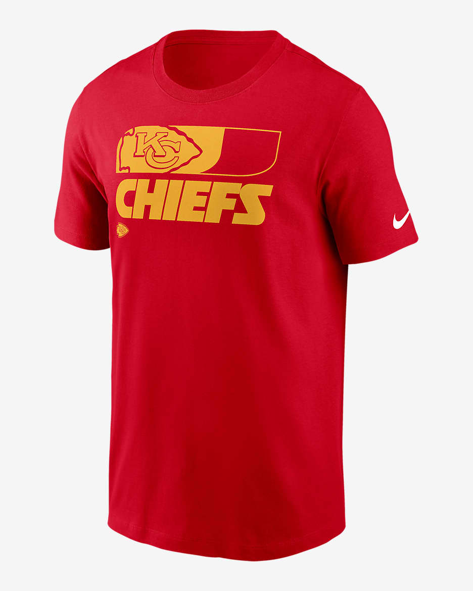 Playera Nike de la NFL para hombre Kansas City Chiefs Air Essential - Rojo