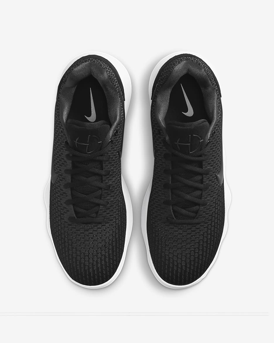 Nike Hyperdunk 2017 Low Basketball Shoes - Black/Anthracite/White/Metallic Silver