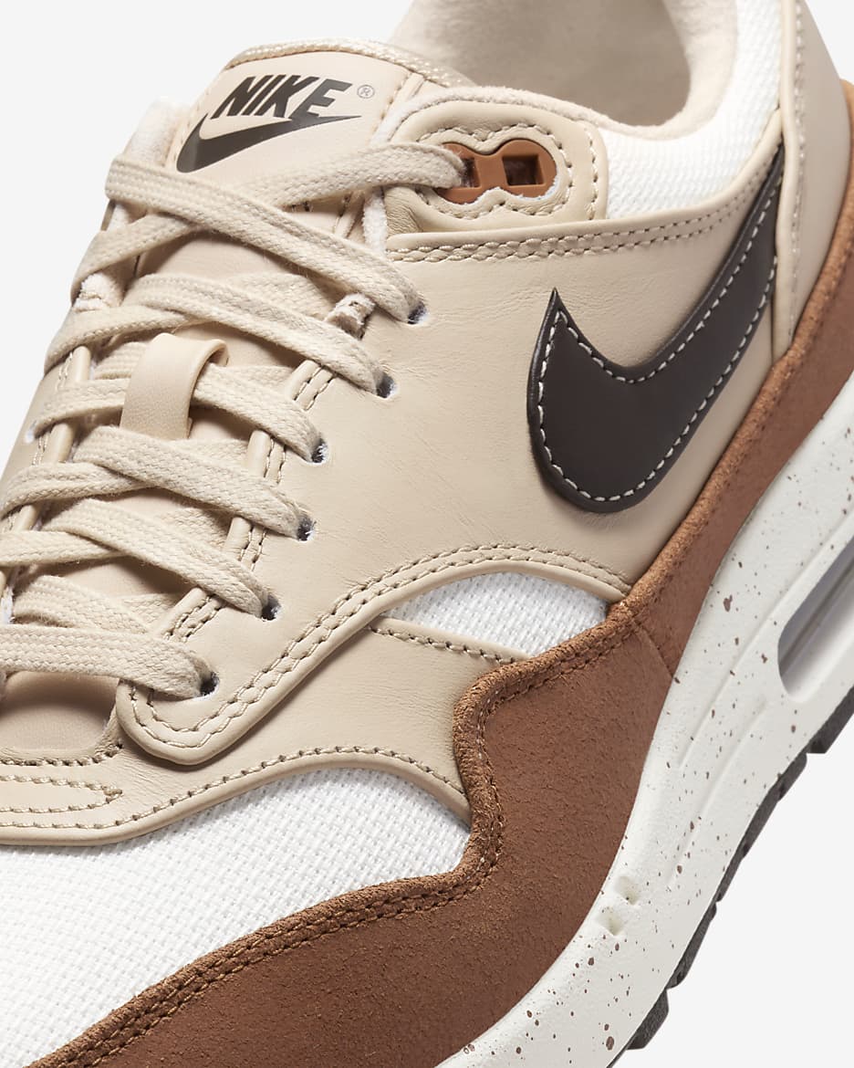 Calzado para mujer Nike Air Max 1 '87 - Marrón terciopelo/Vela/Tostado británico claro/Duna