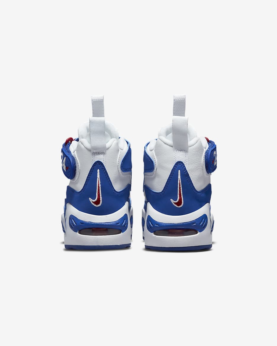 Nike Air Griffey Max 1 Big Kids' Shoes - White/Gym Red/Old Royal