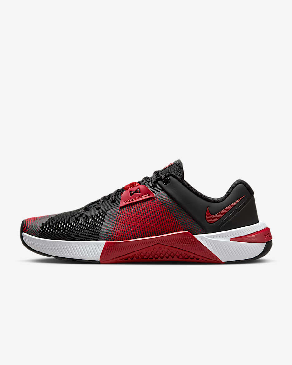 Nike Metcon 10 Erkek Antrenman Ayakkabısı - Siyah/Beyaz/Varsity Red