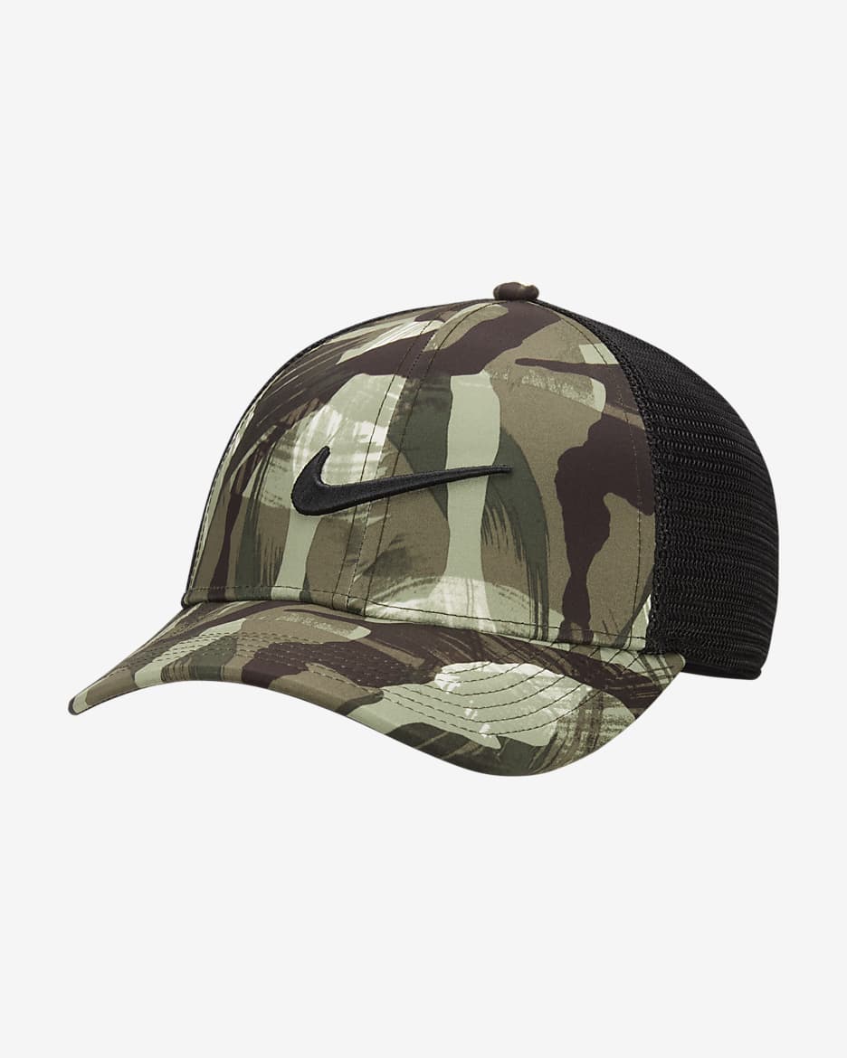 หมวกแก๊ปเทรนนิ่งลายพราง Nike Dri-FIT AeroBill Legacy91 - ดำ/ดำ