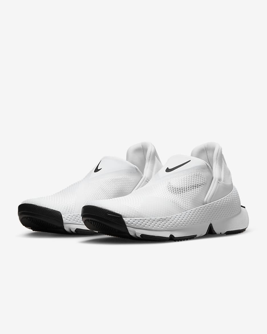 Sko Nike Glide FlyEase som är enkel att ta på och av - Vit/Svart