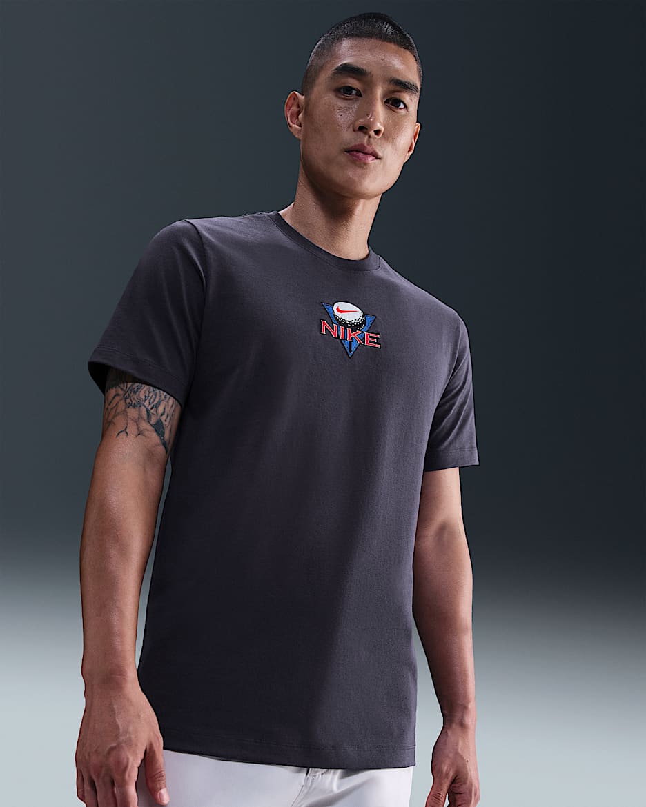 Nike Men's Golf T-Shirt - Cave Purple