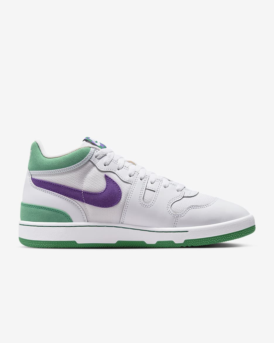 รองเท้าผู้ชาย Nike Attack - ขาว/Court Green/Hyper Grape