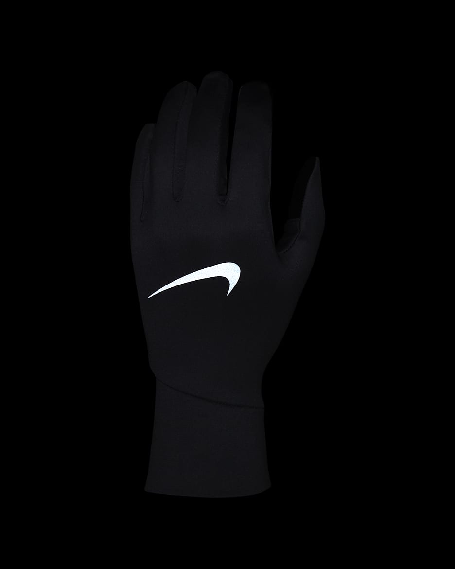 Guantes de correr Therma-FIT ligeros para hombre Nike Pacer - Gris