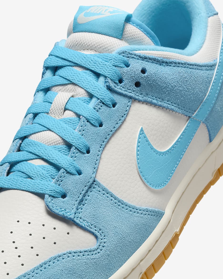 Chaussure Nike Dunk Low SE pour homme - Phantom/Gum Light Brown/Coconut Milk/Baltic Blue