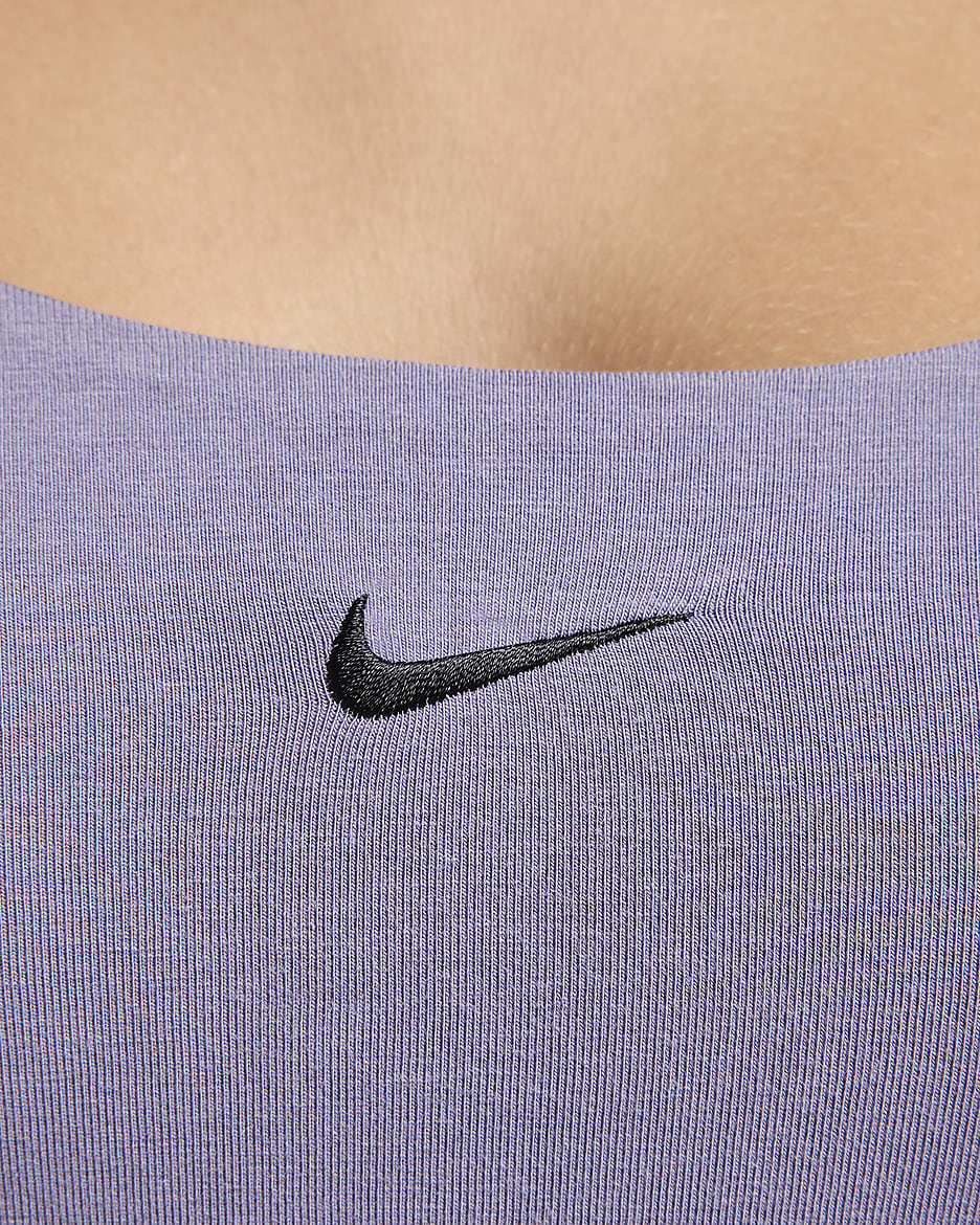 Caraco ajusté Nike Sportswear Chill Knit pour femme - Daybreak/Noir