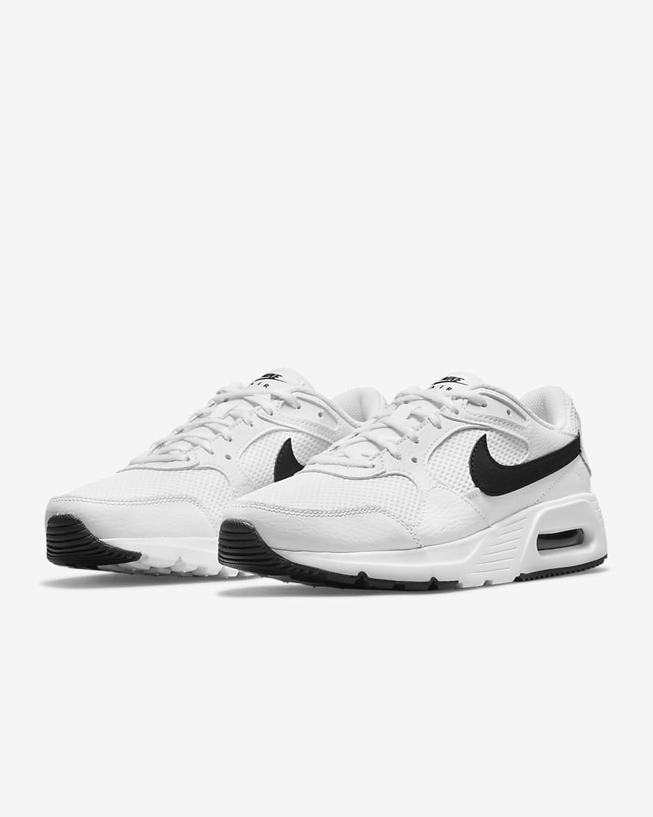 Nike Air Max SC damesko - Hvit/Hvit/Svart