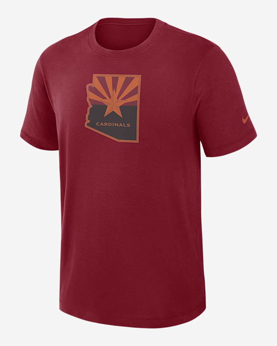 Arizona Cardinals Rivalries Collection Slub Men's Nike Dri-FIT NFL T-Shirt - Red