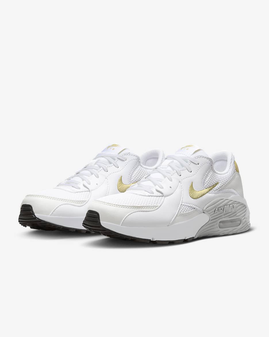 Nike Air Max Excee Women's Shoes - White/Summit White/Black/Saturn Gold