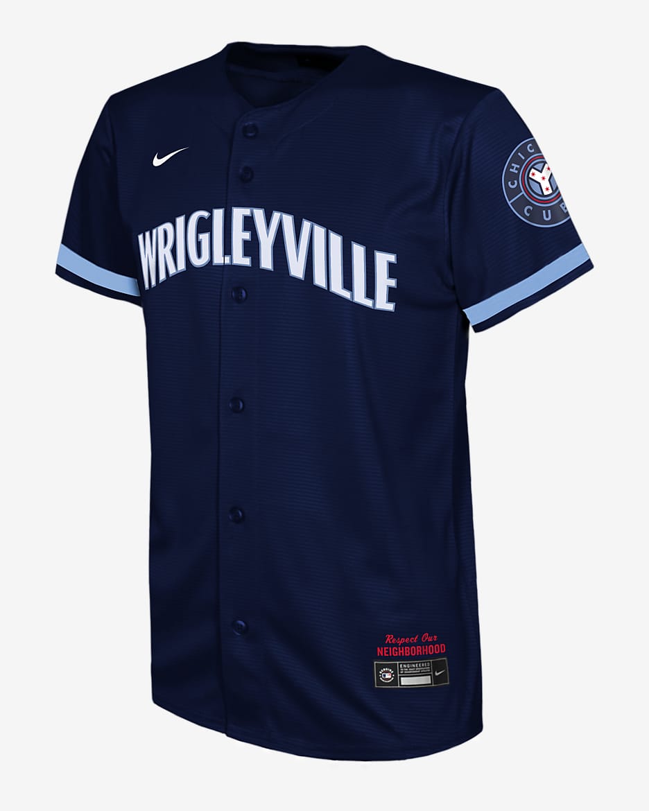 Chicago Cubs Big Kids' Nike MLB Replica Jersey. Nike.com