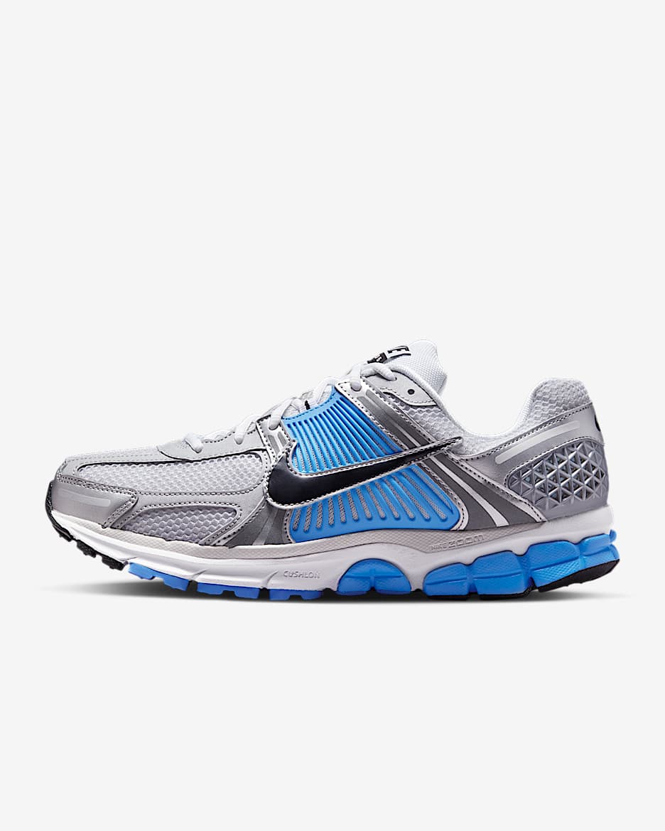 Nike Zoom Vomero 5 Men's Shoes - White/Pure Platinum/University Blue/Black
