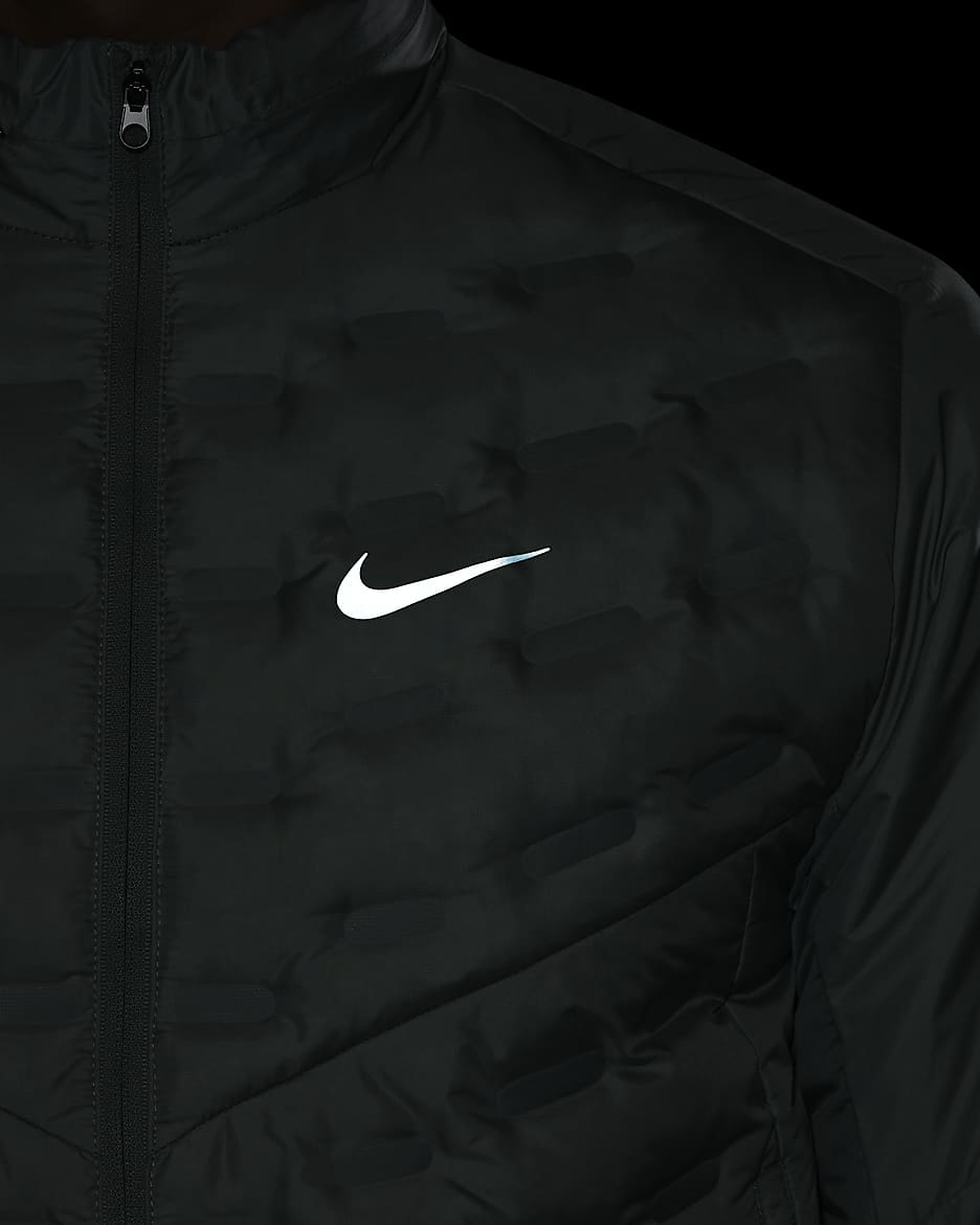 Nike Therma-FIT ADV AeroLoft Men's Repel Down Running Jacket - Jade Horizon