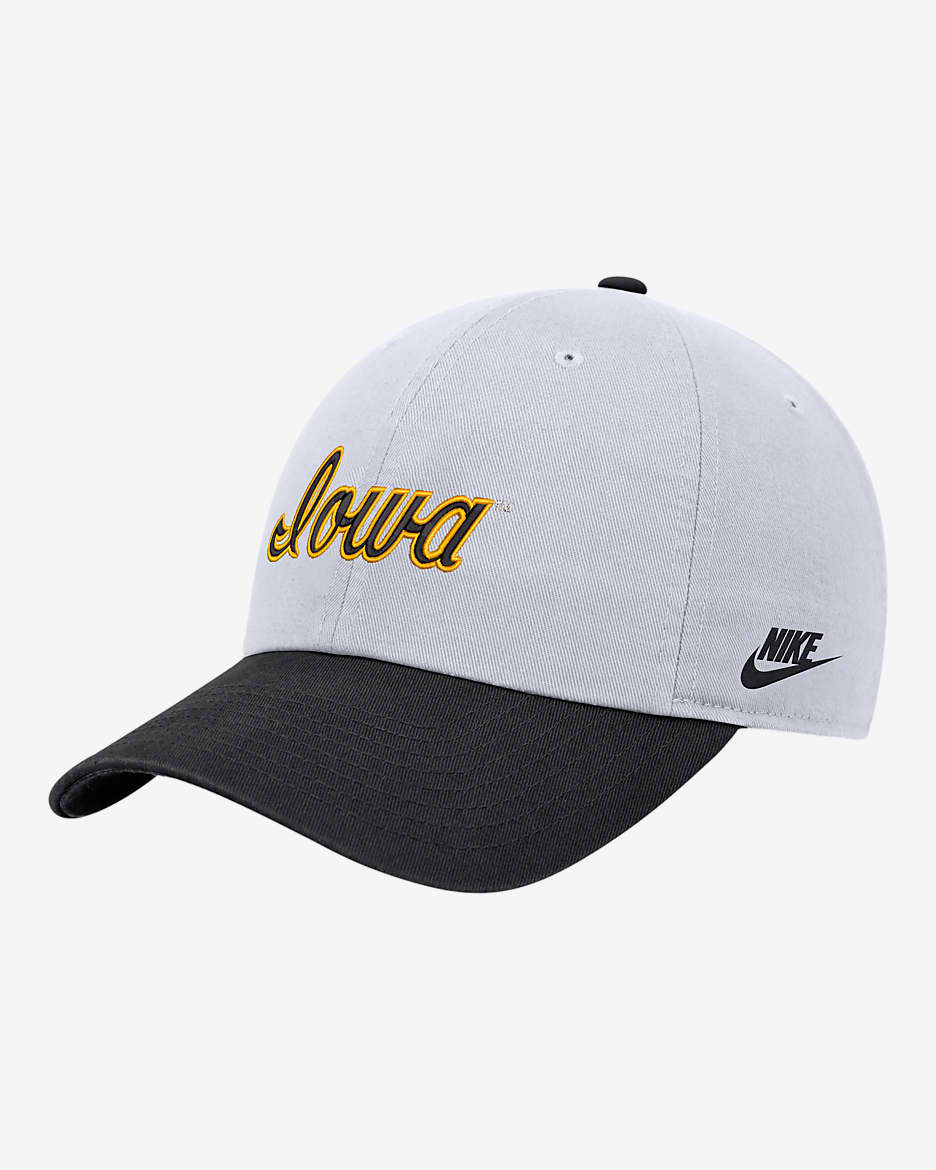 Gorra universitaria Nike Campus Iowa - Blanco