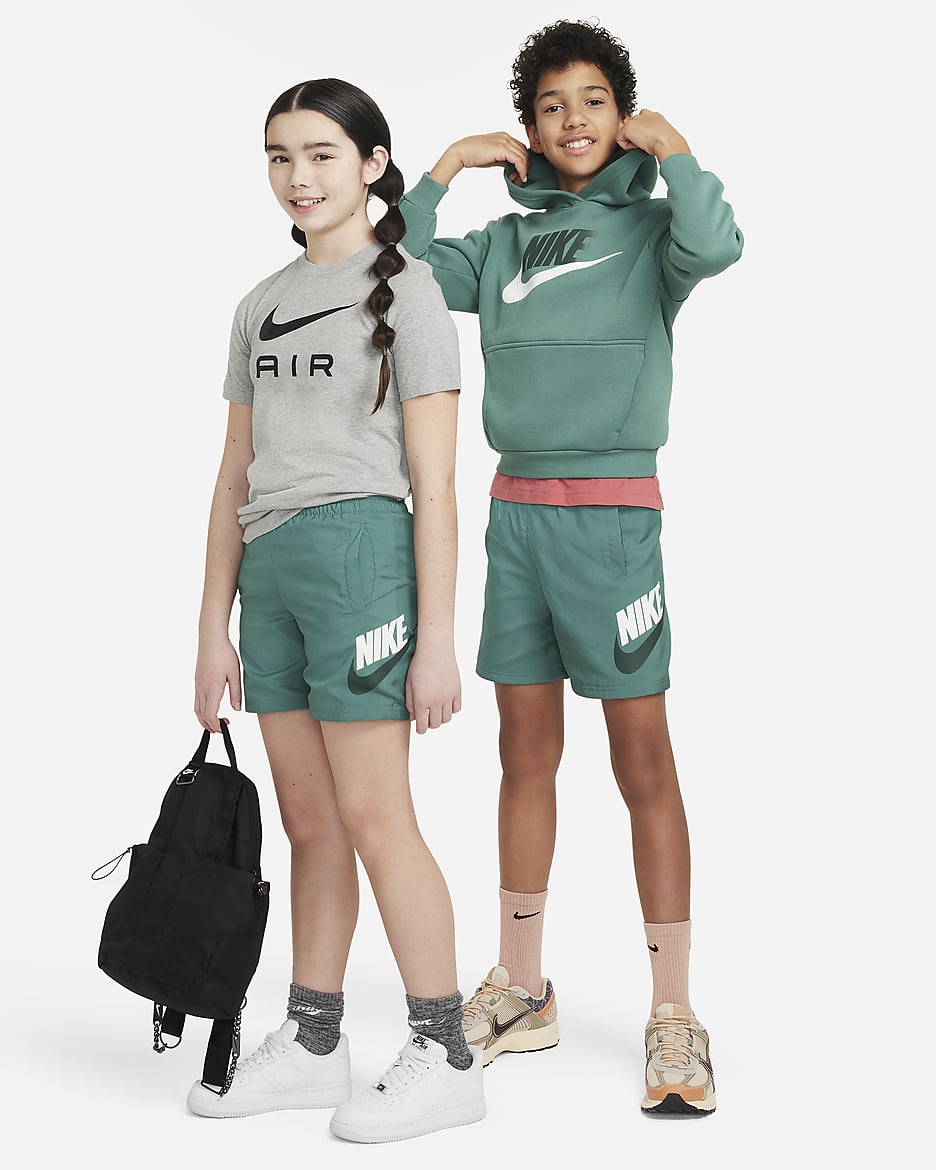 Nike Sportswear Big Kids' Woven Shorts - Bicoastal