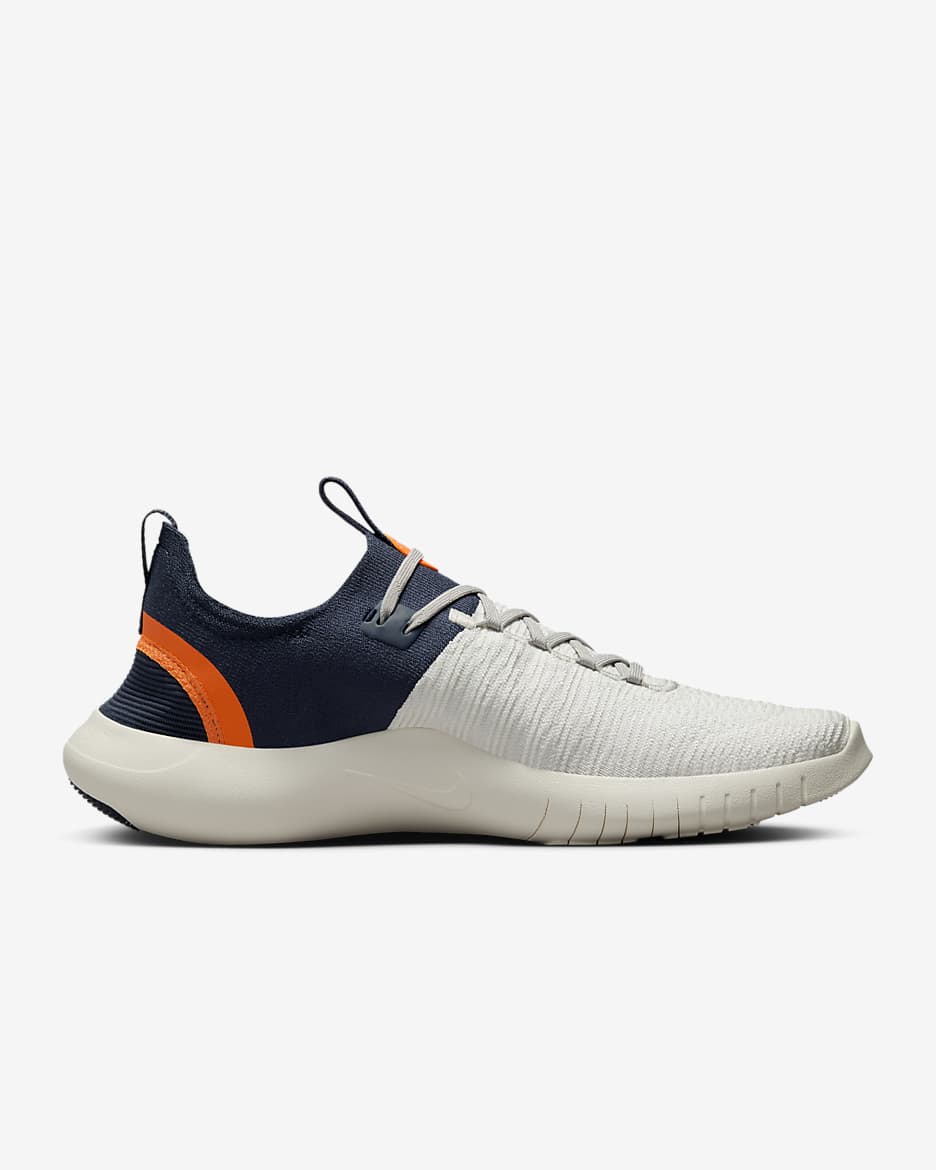 Nike Free RN NN hardloopschoenen voor heren (straat) - Light Iron Ore/Sail/Total Orange/Thunder Blue