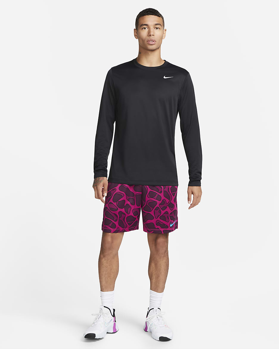 mens nike legend long sleeve
