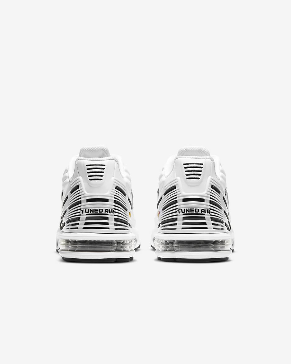 Chaussure Nike Air Max Plus 3 pour homme - Blanc/Blanc/Chile Red/Noir