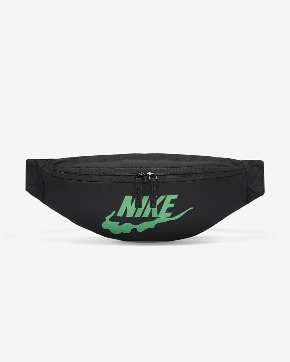 Nike Heritage Heuptas (3 liter) - Zwart/Zwart/Stadium Green