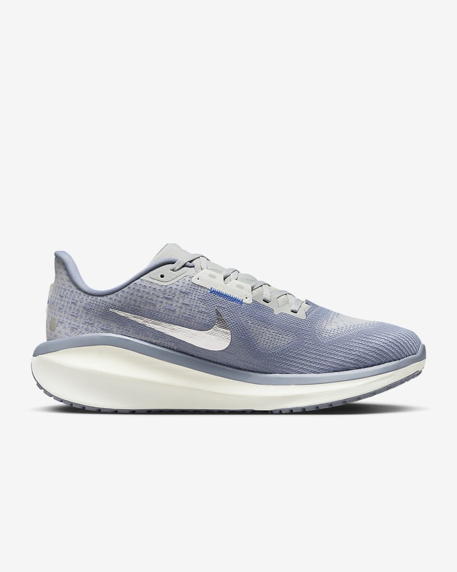 Nike Vomero 17 Men's Road Running Shoes - Ashen Slate/Light Smoke Grey/Photon Dust/Metallic Silver