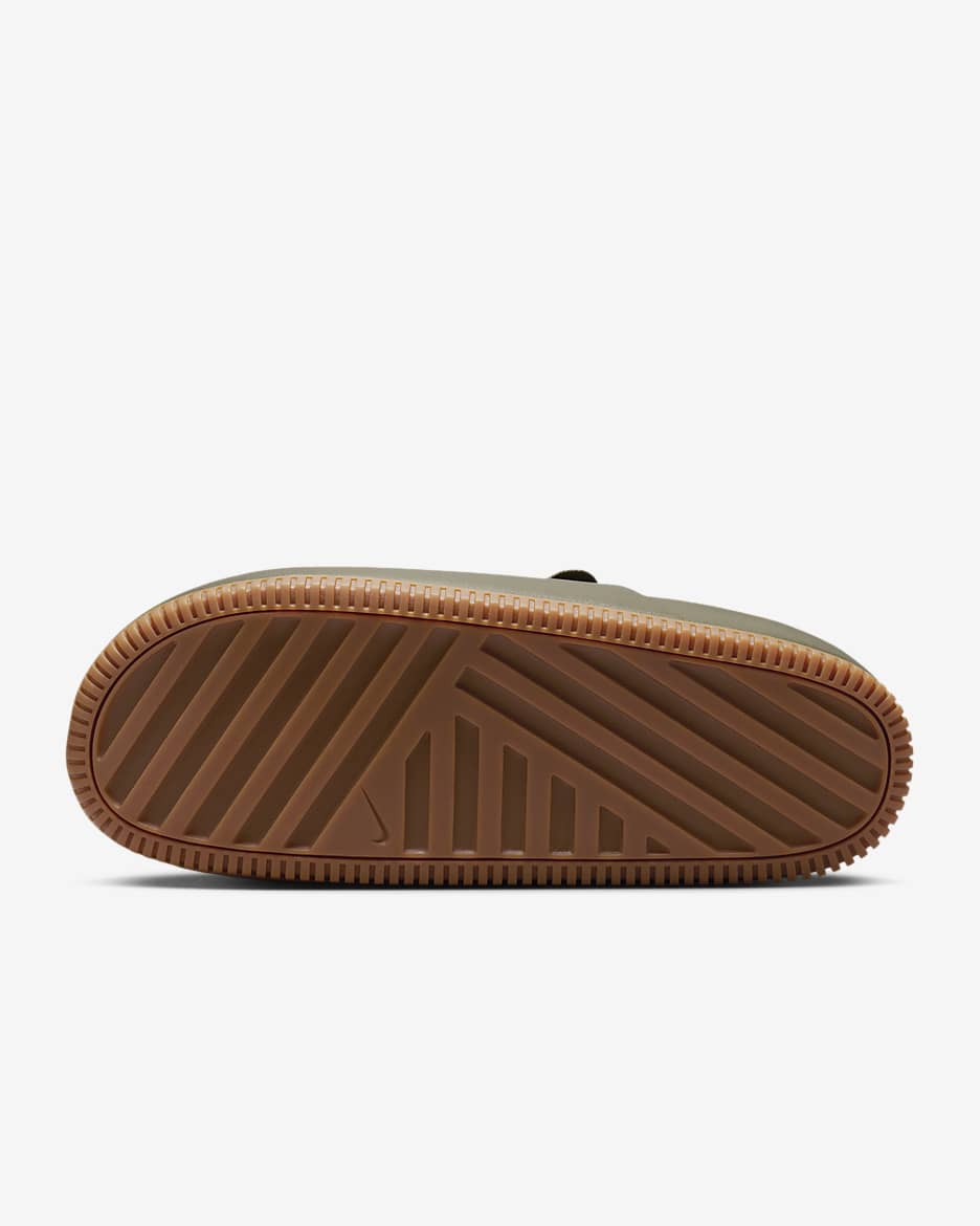 Nike Calm Men's Mules - Medium Olive/Gum Medium Brown/Medium Olive