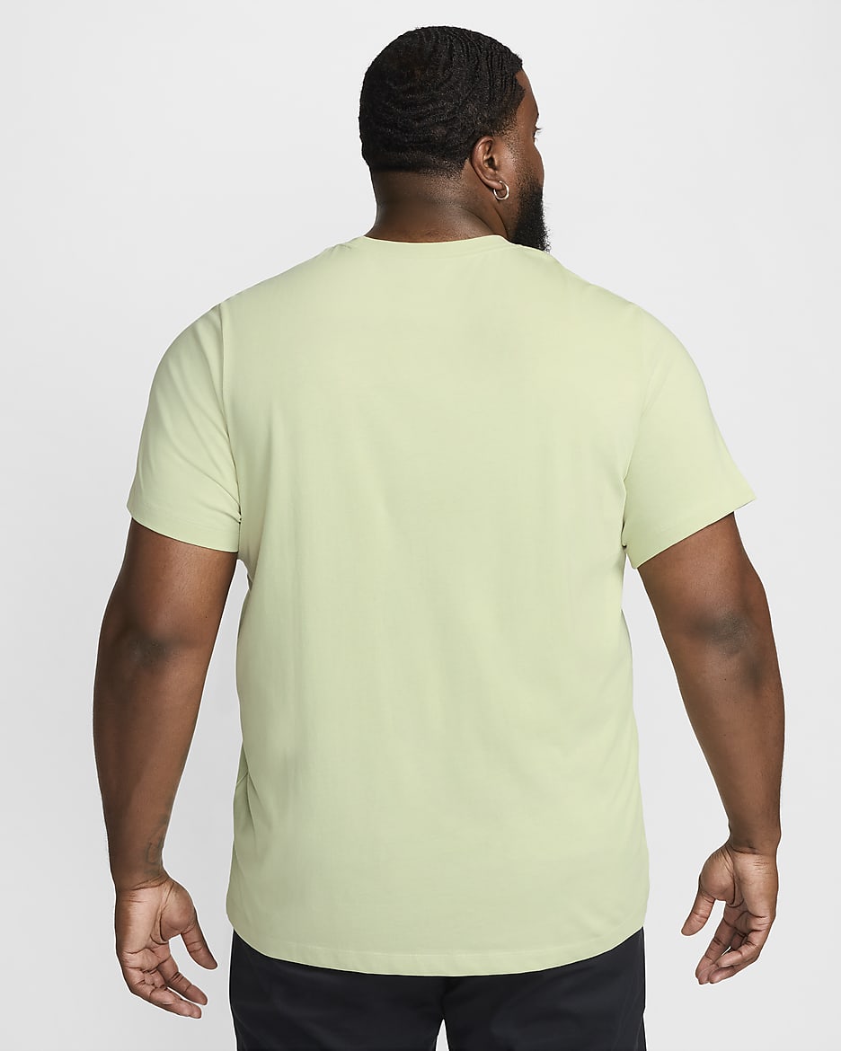 Ανδρικό T-Shirt για γκολφ Nike - Olive Aura