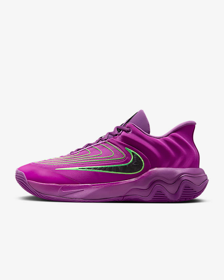 รองเท้าบาสเก็ตบอล Giannis Immortality 4 EP - Hyper Violet/Green Strike/Bold Berry/ดำ