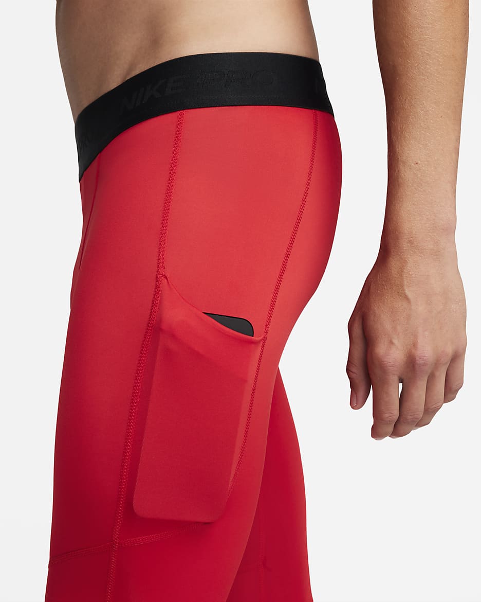 Compression Usa Pro Three Quarter Leggings Quarter Compression - Main Image