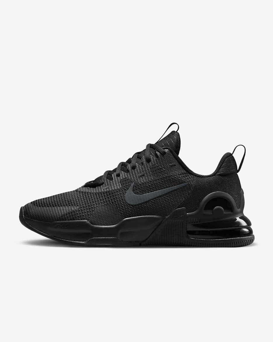 Męskie buty treningowe Nike Air Max Alpha Trainer 5 - Czerń/Czerń/Dark Smoke Grey