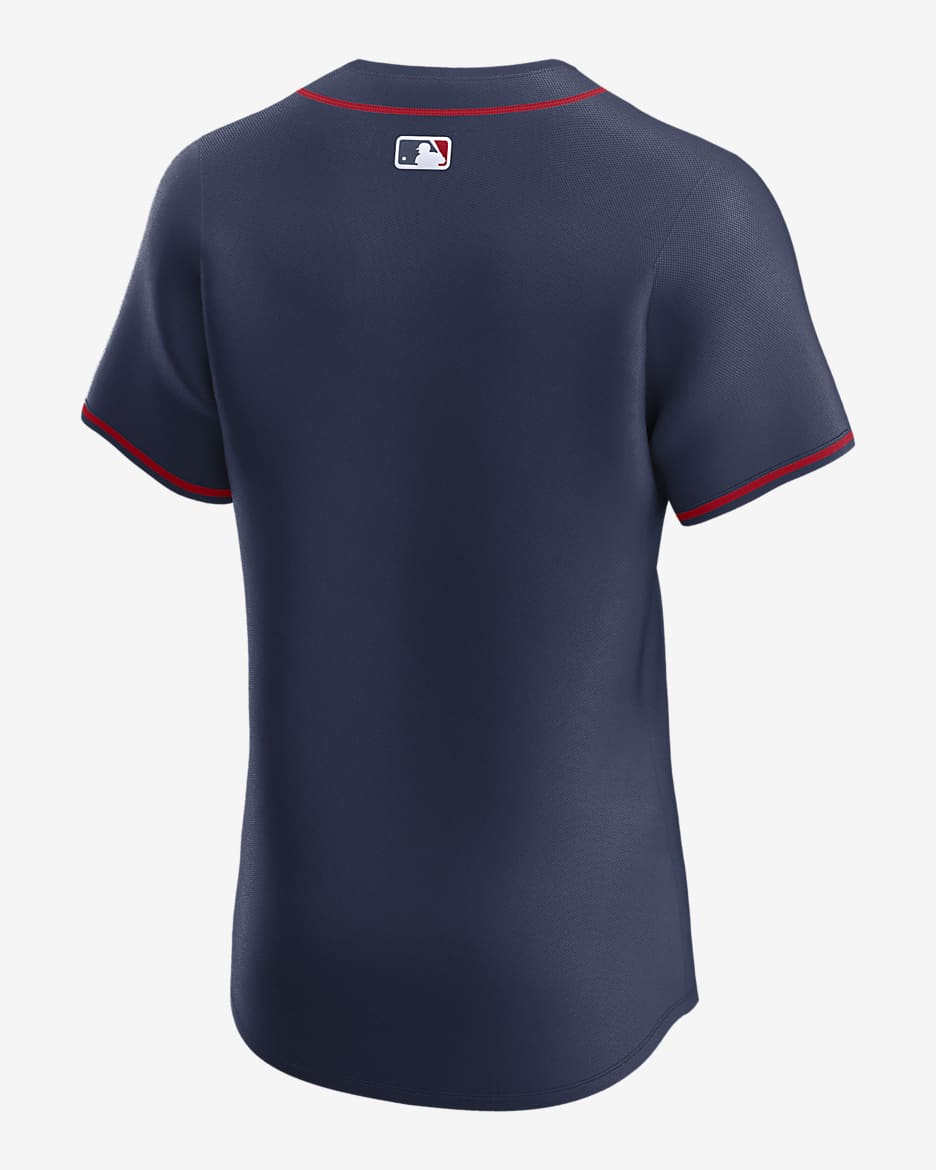 Atlanta Braves Men's Nike Dri-FIT ADV MLB Elite Jersey - Navy