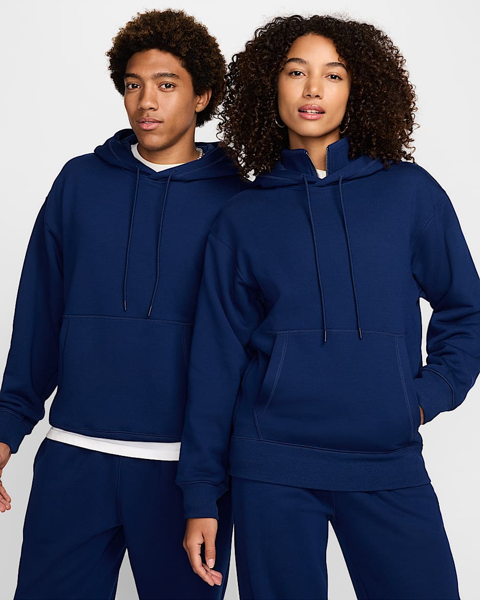 Nike Wool Classic Hoodie - Blue Void