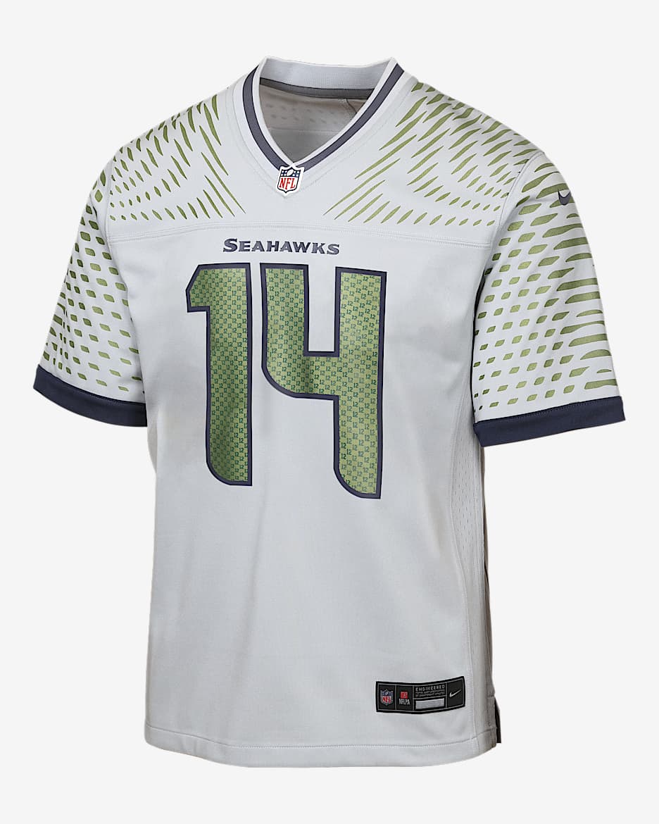 Sam Darnold Seattle Seahawks Rivalries Collection Big Kids' Nike NFL Game Jersey - Grey