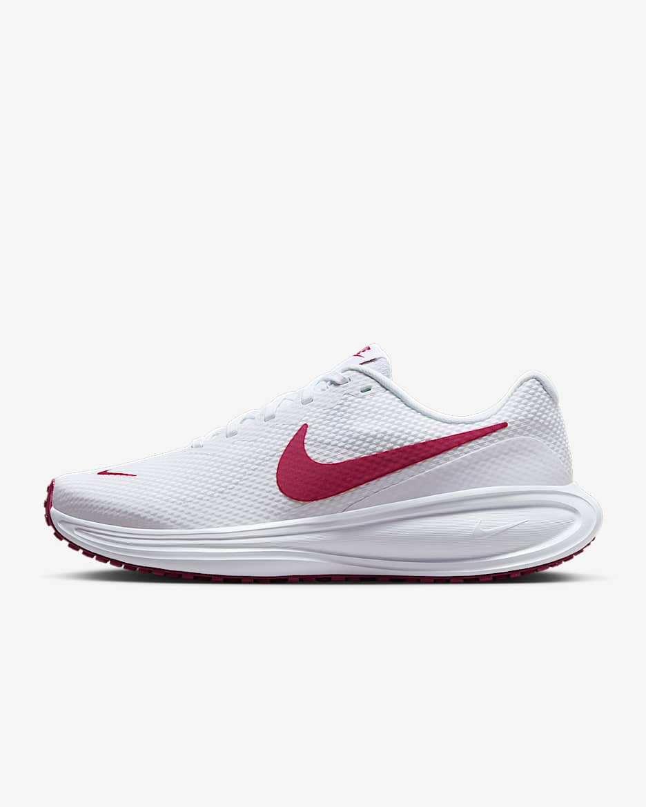 Tenis de correr en pavimento para mujer Nike Revolution 8 - Blanco/Tinte platino/Remolacha dulce