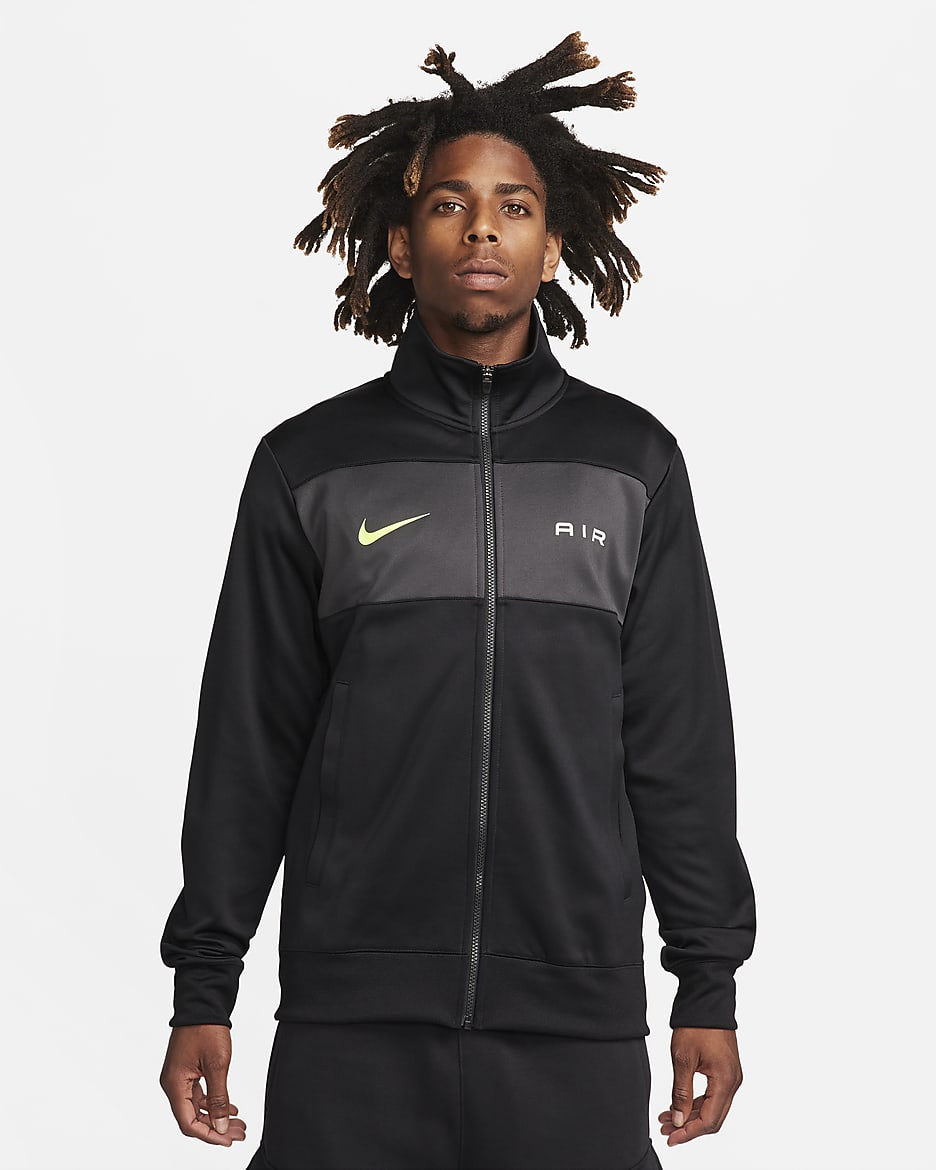 Mens Jacket Nike Air Max Track Top Black Nike Air Max Tracksuit Top