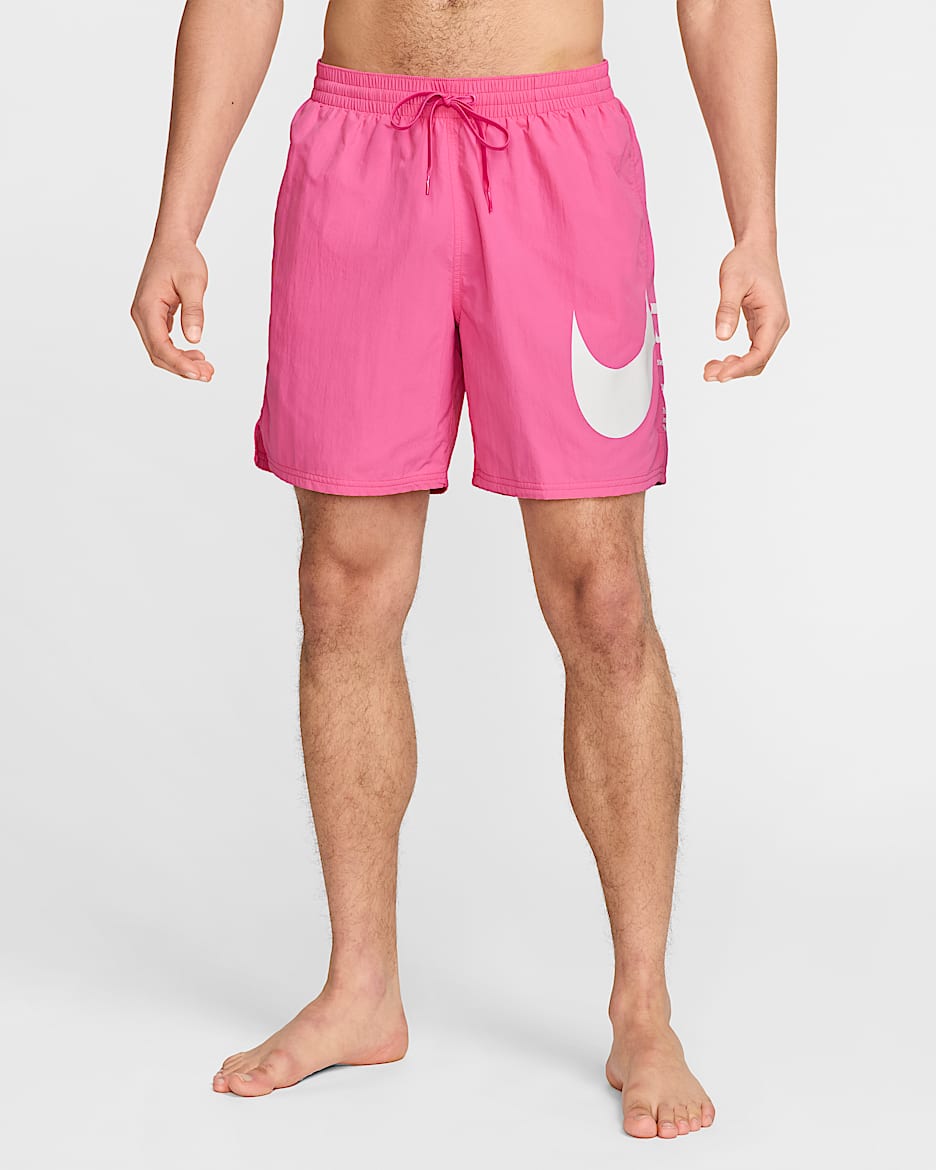 Nike Swim Breaker Men's 7" Fully Lined Volley Shorts - Pinksicle