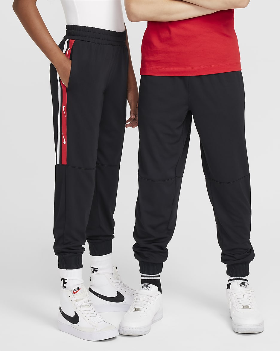 Joggers de tejido Knit para niños talla grande Nike Sportswear Club - Negro