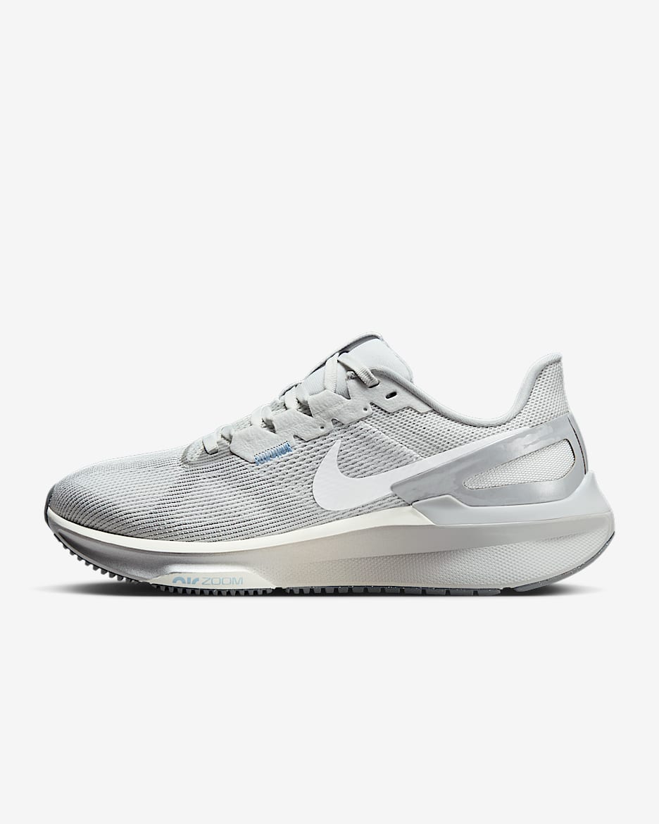 Chaussure de running sur route Nike Structure 25 pour femme - Photon Dust/Light Smoke Grey/Psychic Blue/Summit White