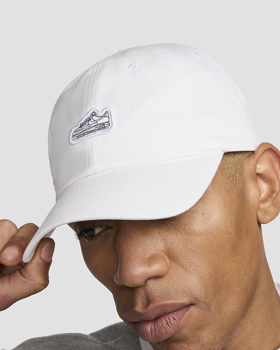 Gorra sense estructura Nike Club - Blanc