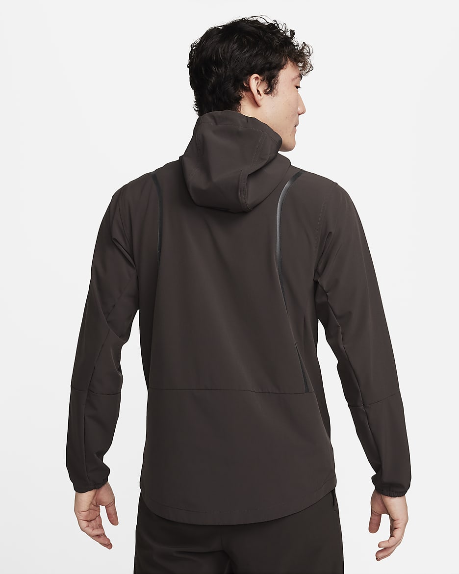 Nike Unlimited Men's Repel Jacket - Velvet Brown/Black/Black/Velvet Brown