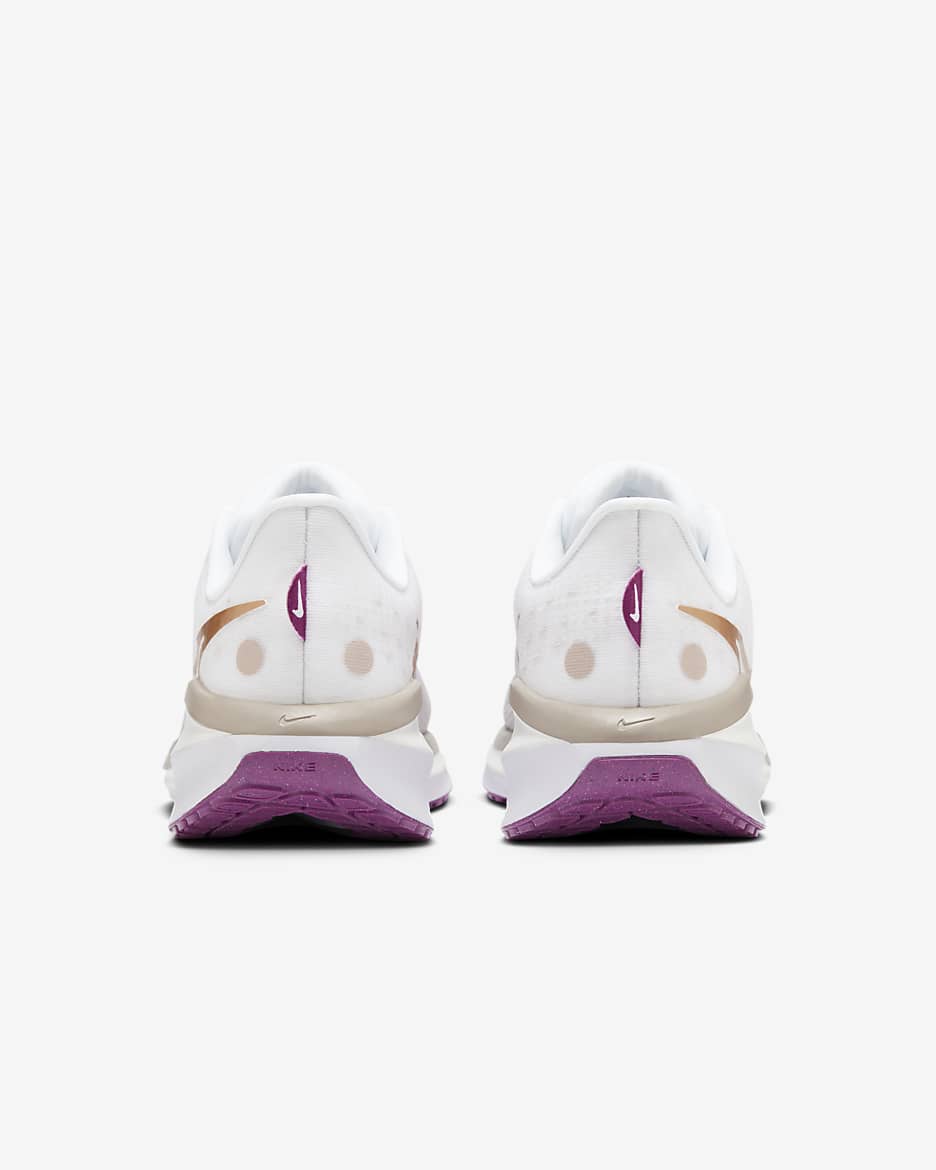 Damskie buty do biegania po asfalcie Nike Vomero 17 - Platinum Violet/Biel/Hot Fuchsia/Metallic Red Bronze