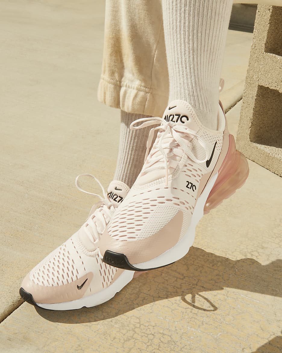 Nike Air Max 270 Women's Shoes - Light Soft Pink/Pink Oxford/Desert Berry/Black