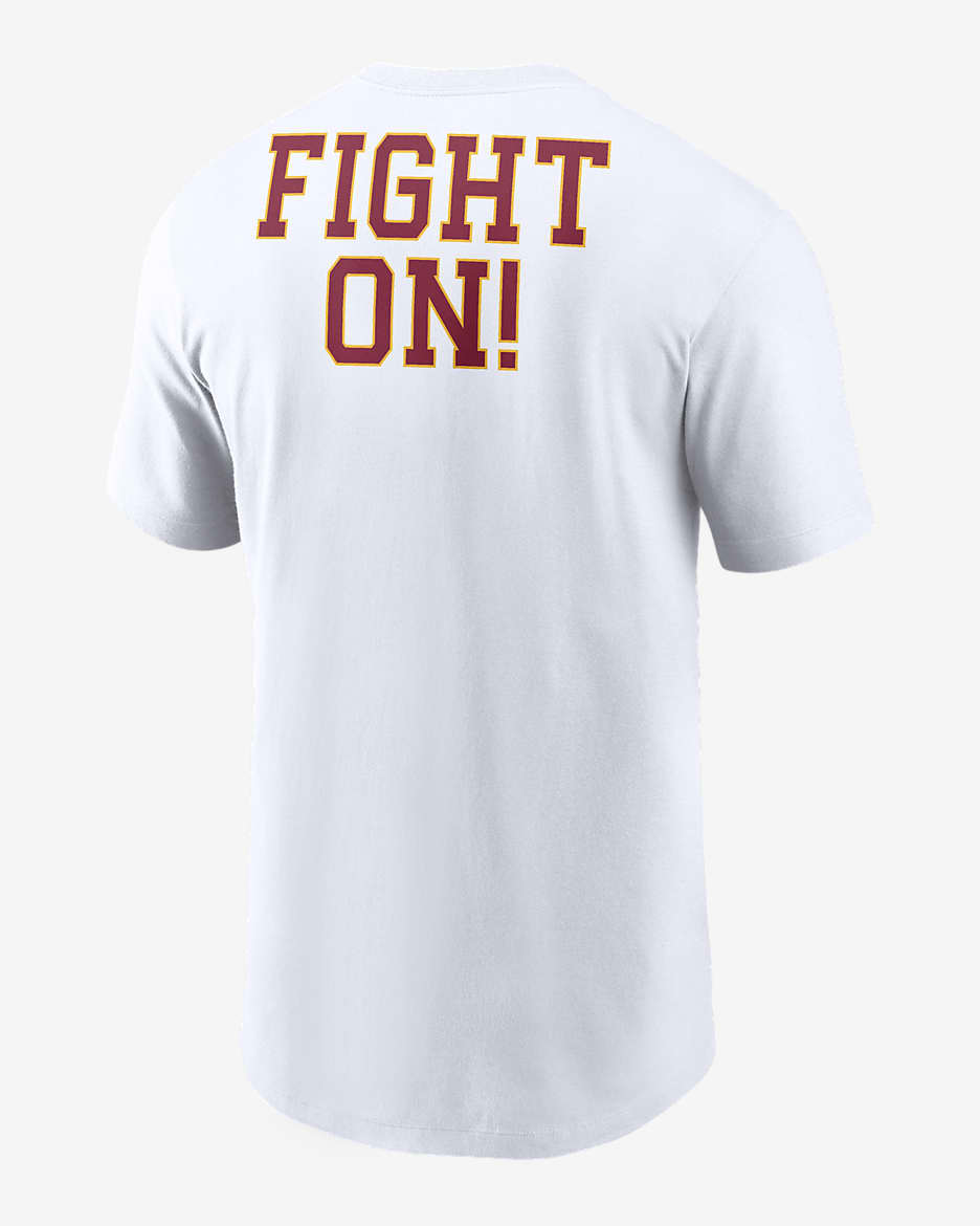 USC Trojans Blitz Men's Nike College T-Shirt - White