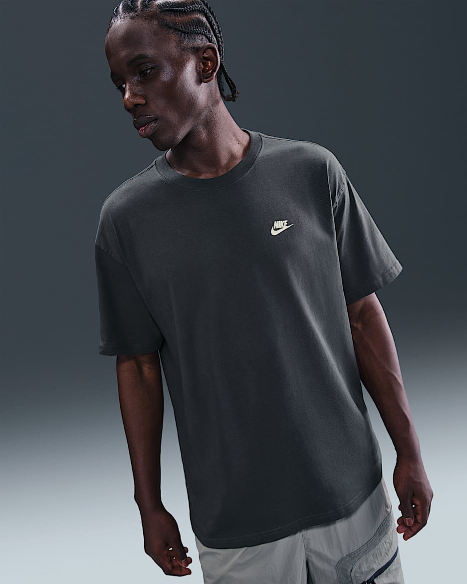 Nike Max90-basketball-T-shirt til mænd - Anthracite
