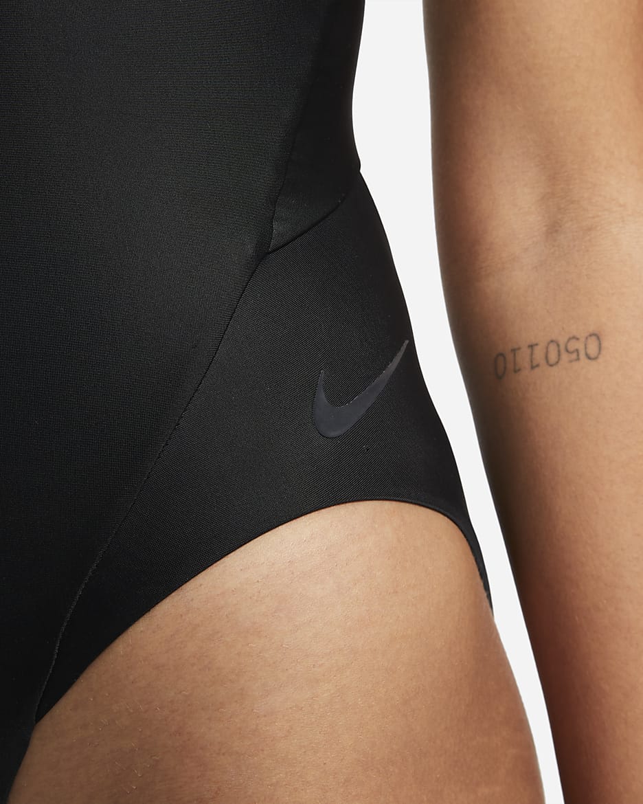 Nike Hydralock Fusion Women's Fusion OnePiece Swimsuit.