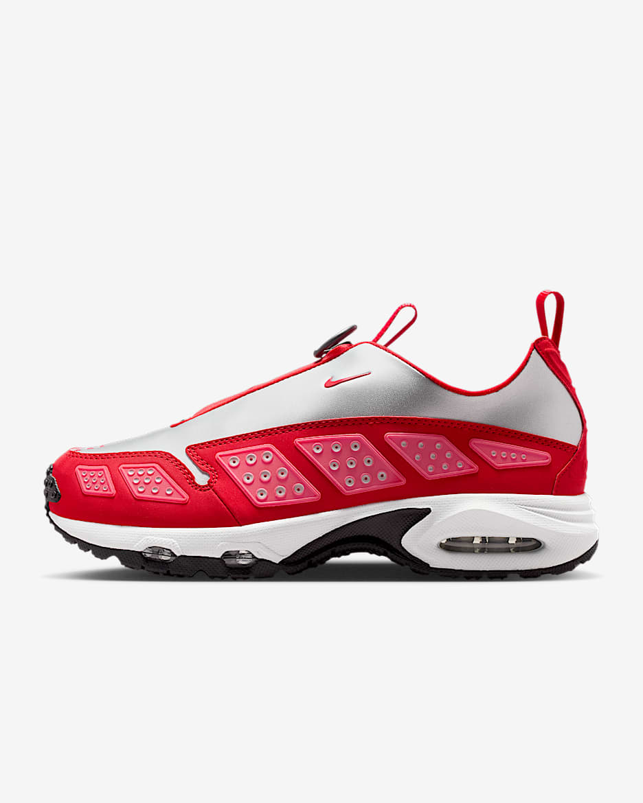 รองเท้าผู้หญิง Nike Air Max SNDR - Silver/Fusion Red/Photon Dust/University Red