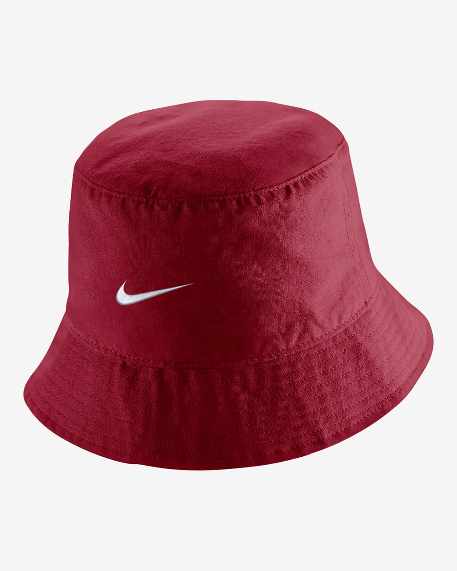 Gorro tipo pescador universitario Nike Oklahoma - Carmesí team