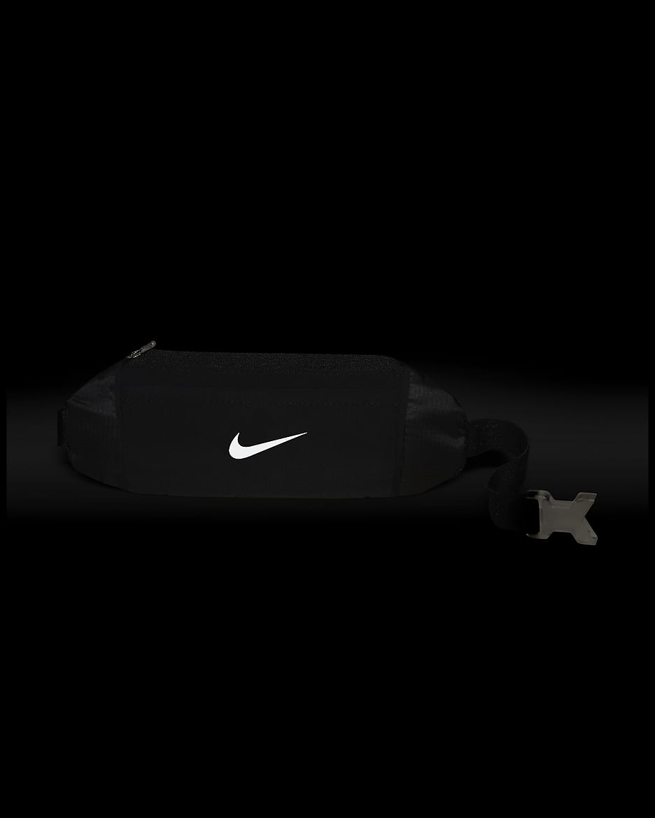 Nike Challenger Running Fanny Pack (Small) - Black/Black/Black/Silver